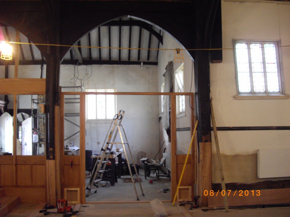 Work on the Community Room