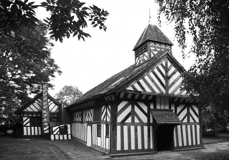 St Lawrence Church 2010 in Black and White 
